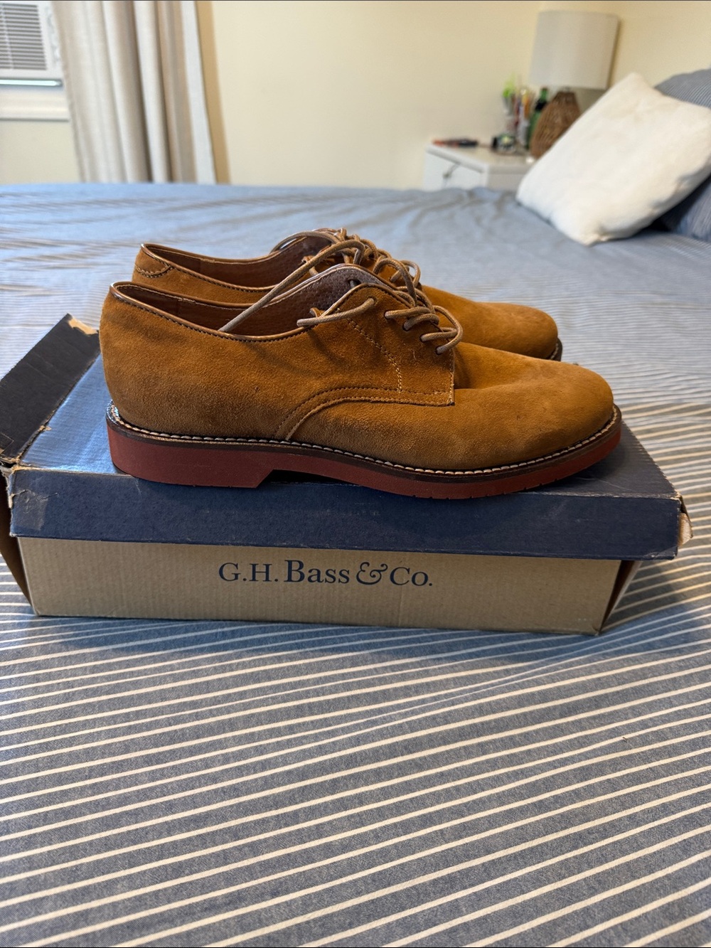 G.H. Bass & Co. Men's Brown Suede Chukka Boots
